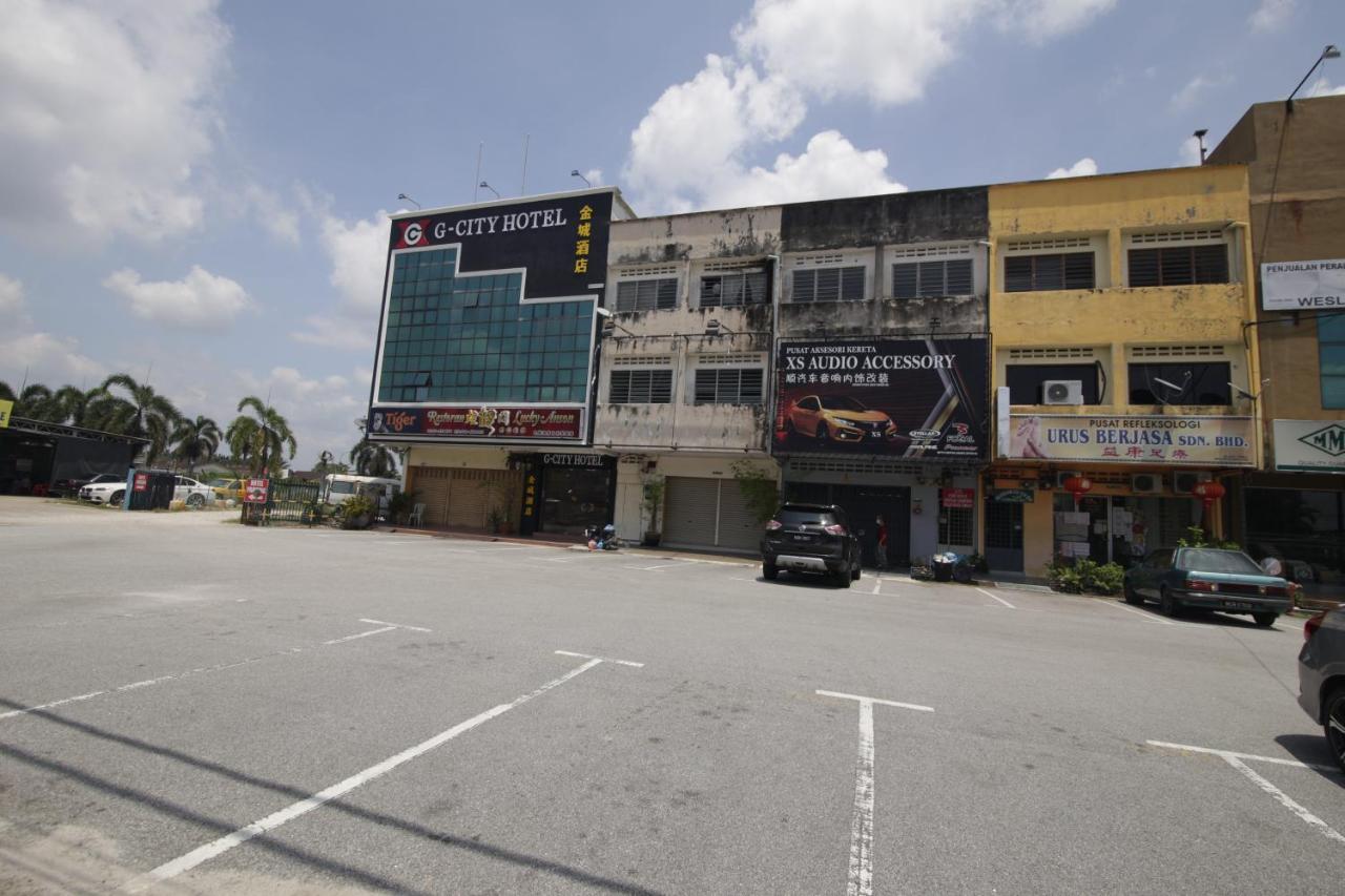 G City Hotel Teluk Intan Exterior foto